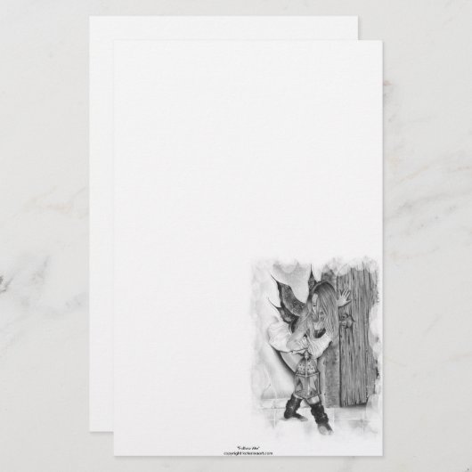 後を追文具 便箋 (正面/裏面)