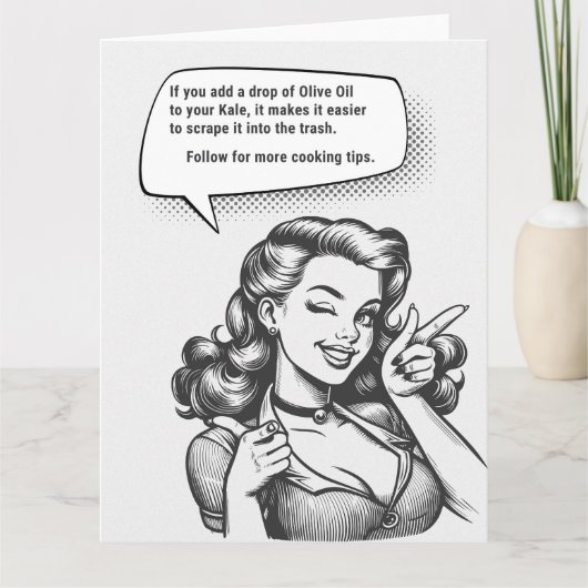 後を追料理 カード (正面)