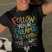 後を追旅の夢 Tシャツ