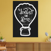 後を追日 キャンバスプリント (インサイチュ (リビング))