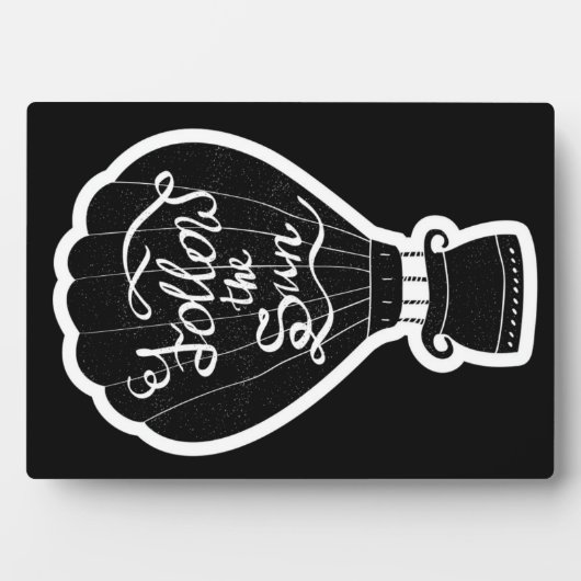 後を追日 フォトプラーク (正面)