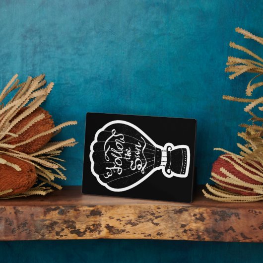 後を追日 フォトプラーク (側面)