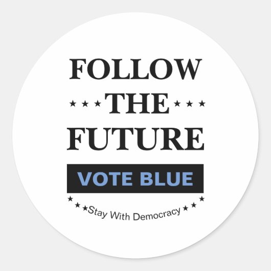 後を追未来 ラウンドシール (正面)