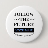 後を追未来 缶バッジ (正面)