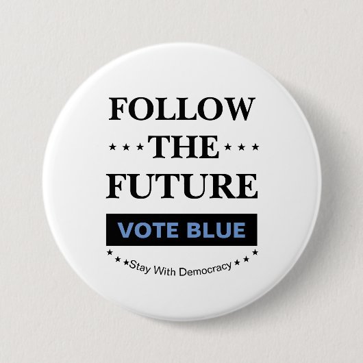 後を追未来 缶バッジ (正面)