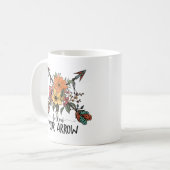 後を追矢 コーヒーマグカップ (正面左)