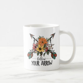 後を追矢 コーヒーマグカップ