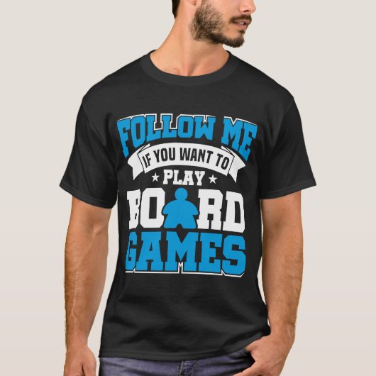 後を追私ボードゲームボードゲーマーボードゲーム Tシャツ (正面)