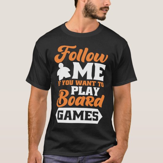 後を追私ボードゲームボードゲーマーボードゲーム Tシャツ (正面)