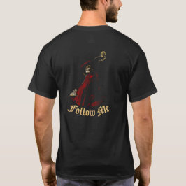 「後を追私」ブラックTシャツ(General Death) Tシャツ