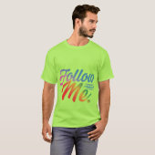 後を追私 Tシャツ (正面フル)