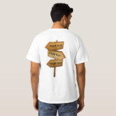 後を追私 Tシャツ (裏面フル)