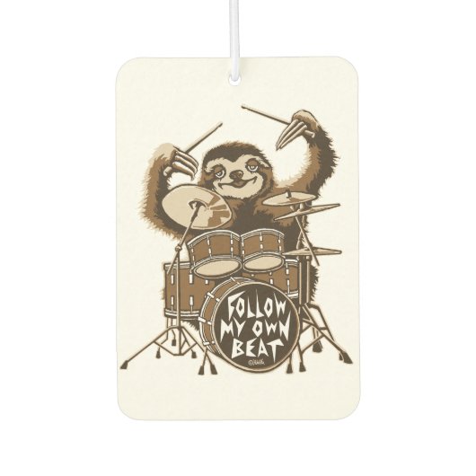 後を追自分のビート カーエアーフレッシュナー (正面)