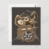 後を追自分のビート ポストカード (正面/裏面)