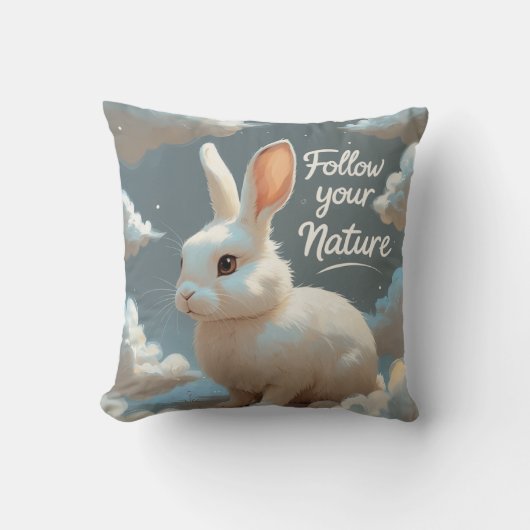 後を追自然 クッション (正面)