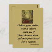 後を追視 ポストカード (正面/裏面)