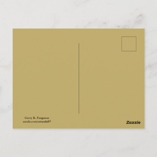 後を追視 ポストカード (裏面)