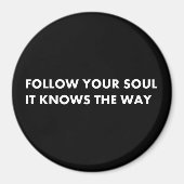 後を追道を知っている マグネット (正面)