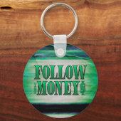 後を追金 – グランジ キーホルダー (正面)