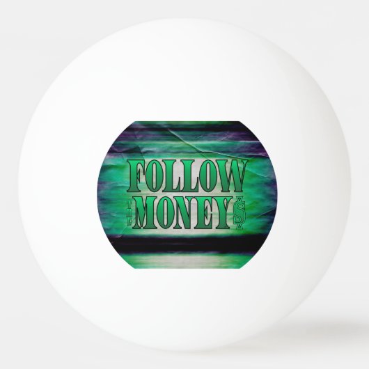 後を追金 – グランジ 卓球ボール (正面)