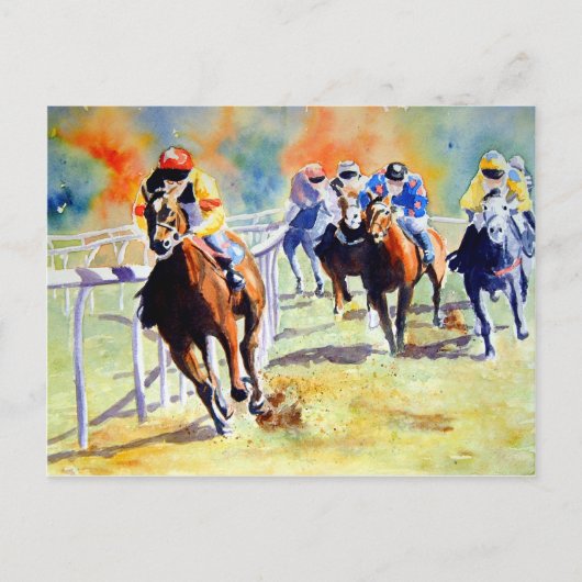 後を追長 ポストカード (正面)