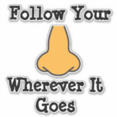 後を追鼻 シール (正面)