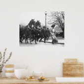 後を追1908年 ポスター (キッチン)