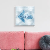 後を追 キャンバスプリント (インサイチュ (リビング))