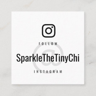 後を追InstagramでPet名刺を撮る スクエア名刺
