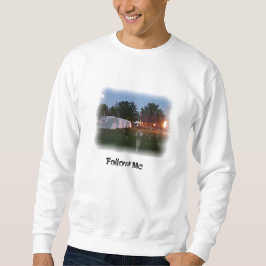 後を追Tシャツ スウェットシャツ (正面)