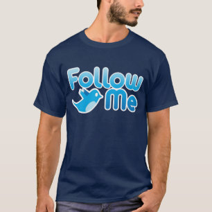 後を追Twitterでパロディさんおもしろいを Tシャツ