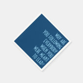 後を追Xリード スタンダードカクテルナプキン (角)