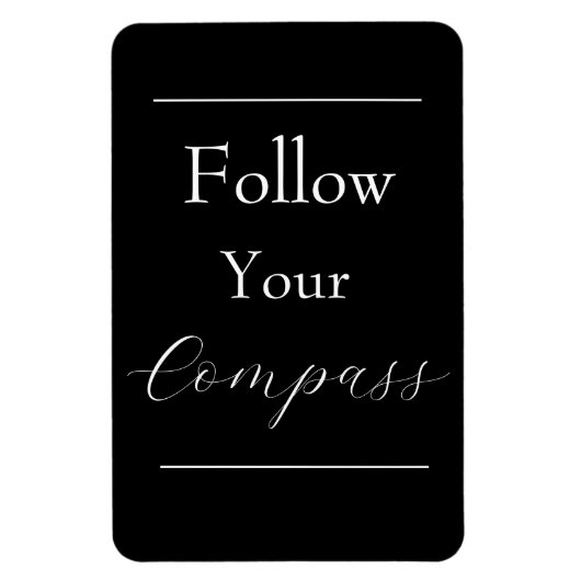 「後を追Your Compass」のフレーズ マグネット (縦)