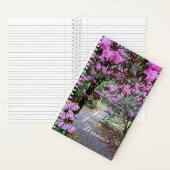 後を追Your Dreams Garden Pathフローラ ノートブック (内側)