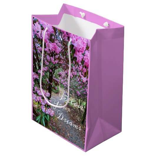 後を追Your Dreams Garden Pathフローラ ミディアムペーパーバッグ (正面アングル)