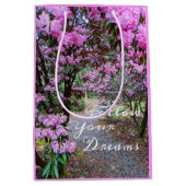 後を追Your Dreams Garden Pathフローラ ミディアムペーパーバッグ (正面)