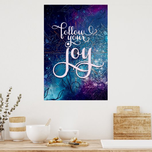 後を追Your Joy - Configmentation ポスター (キッチン)