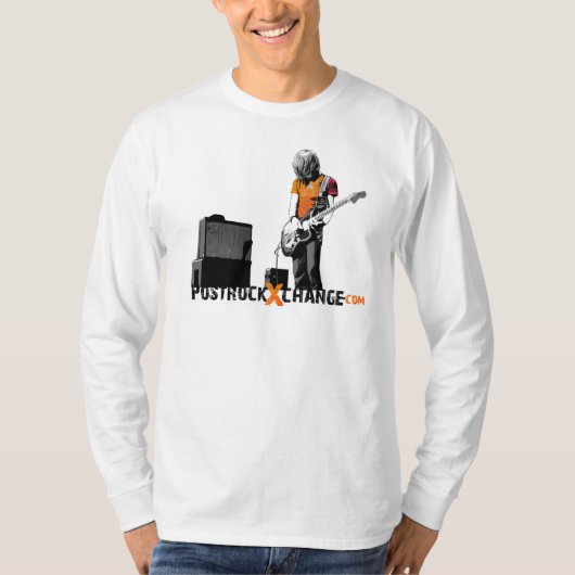 後ロックの基本的な長袖vol.1 tシャツ (正面)