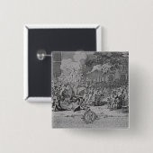 後世1720年に専用されている記念碑 缶バッジ (正面&裏面)