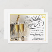 後休日のパーティー-休日のパーティの招待状 招待状 (正面/裏面)