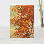 後半秋スカイジョナ2:9引用文ハッピーサンクスギビング カード (裏面)