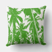 後天的デザインの椰子の木の形 クッション (裏面)