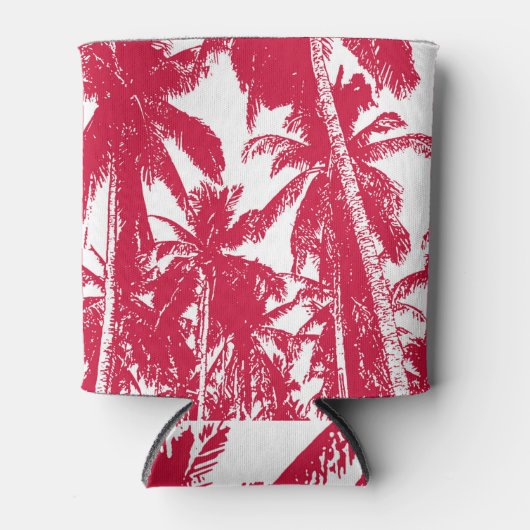 後天的デザインの椰子の木の形 缶クーラー (正面)