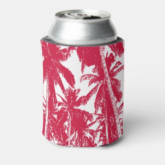 後天的デザインの椰子の木の形 缶クーラー (缶裏面)