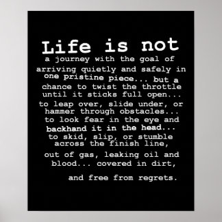 後悔から無料のダートバイクMotocrossポスター ポスター