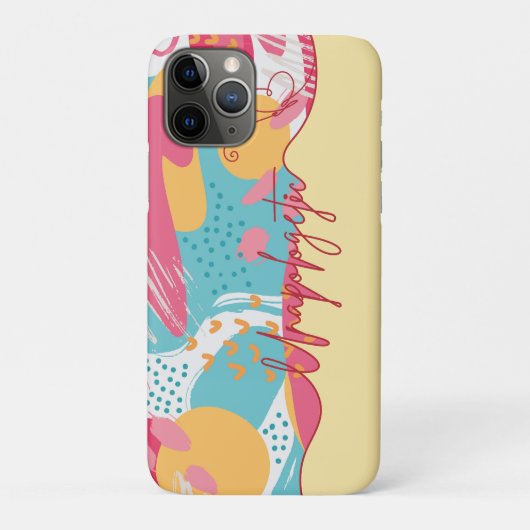 後悔しない大胆なフェミニンな主張 Case-Mate iPhoneケース (裏)