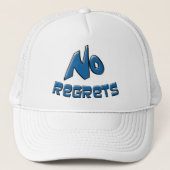 後悔しない キャップ (正面)
