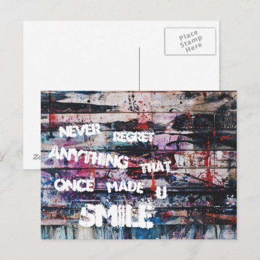 後悔しない ポストカード (正面/裏面)