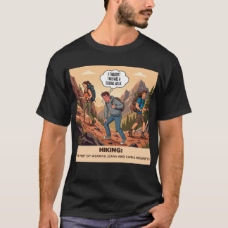 後悔するおもしろハイカーギフトTシャツ Tシャツ