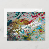 後悔するな ポストカード (正面/裏面)